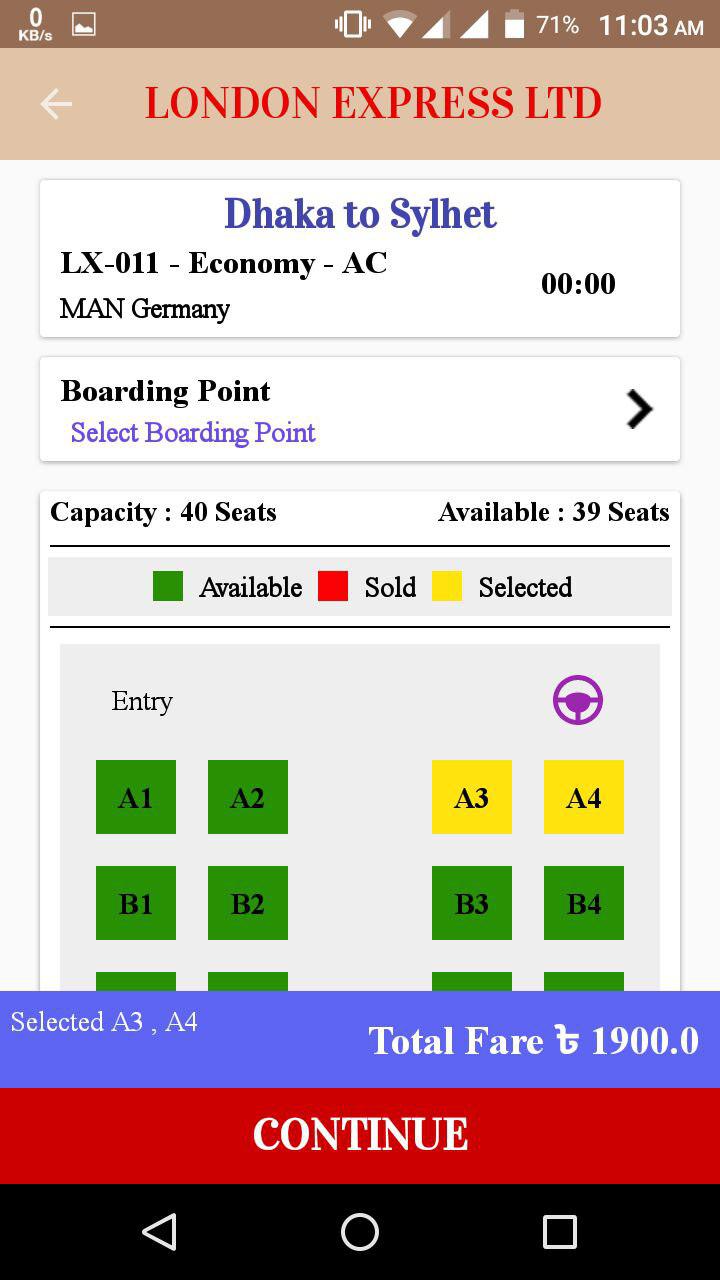 London Eexpress Android App